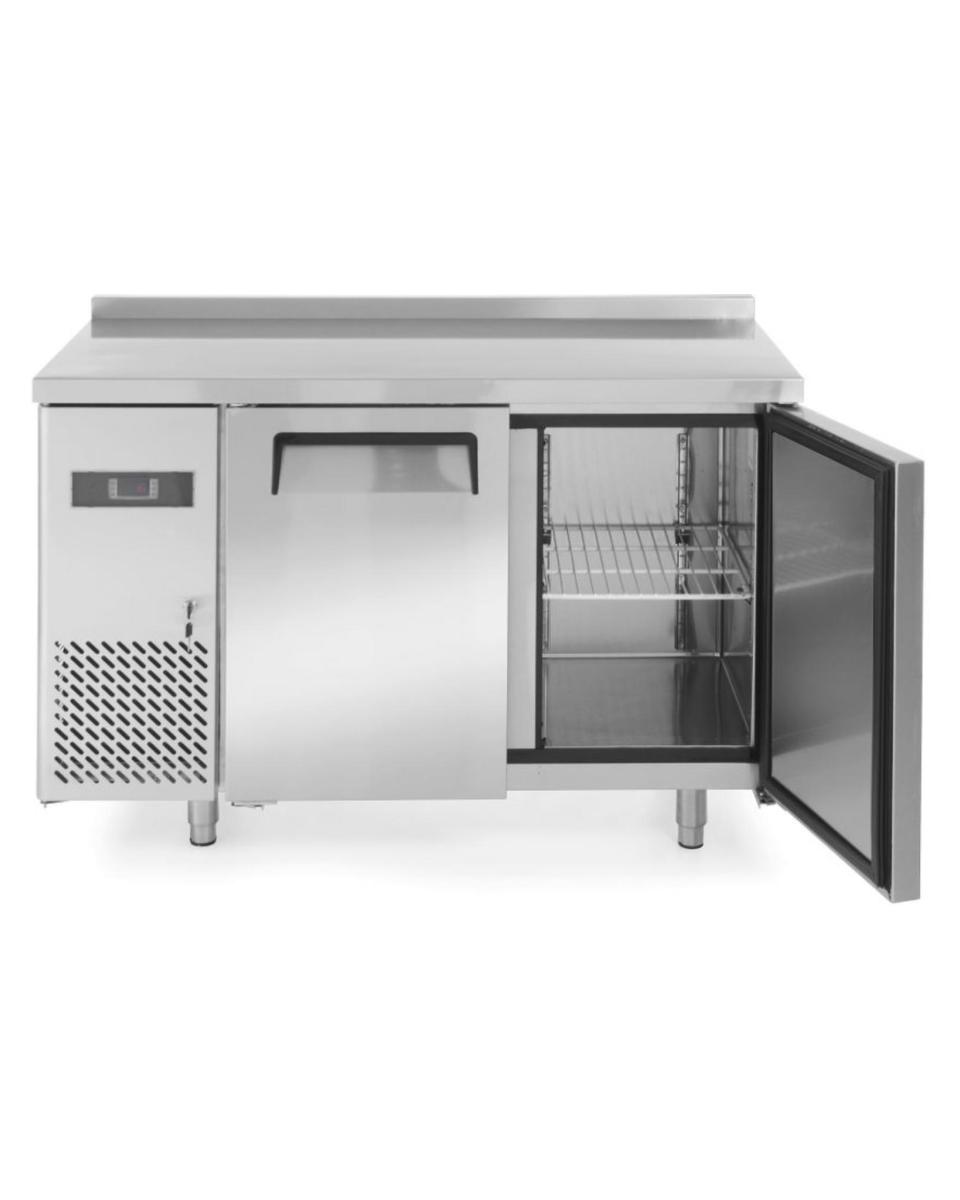 Etabli réfrigéré 2 portes Kitchen Line 220L - Inox - H 85 X 60 X 120 CM - Hendi - 233344