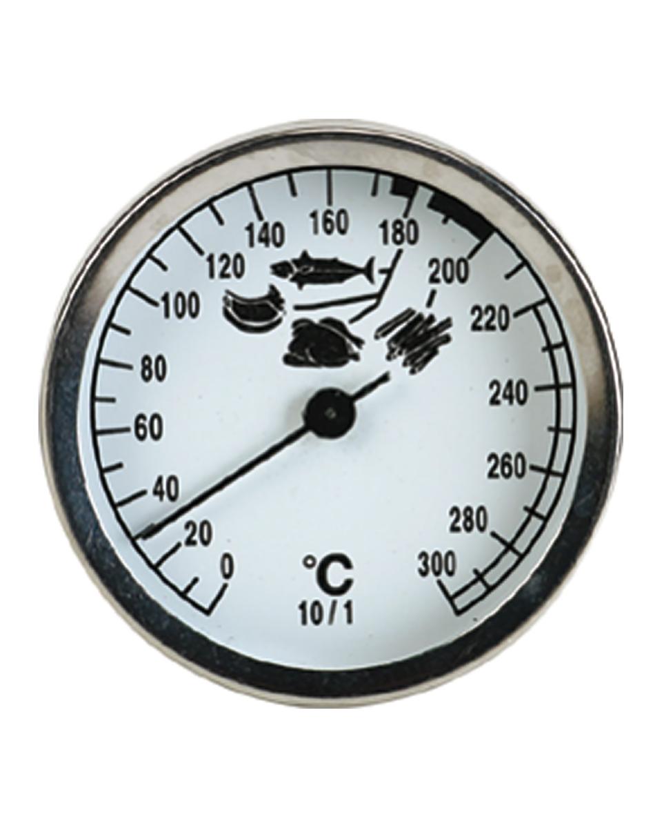 Thermomètre à viande - inox - 0°C / +300°C - Promoline
