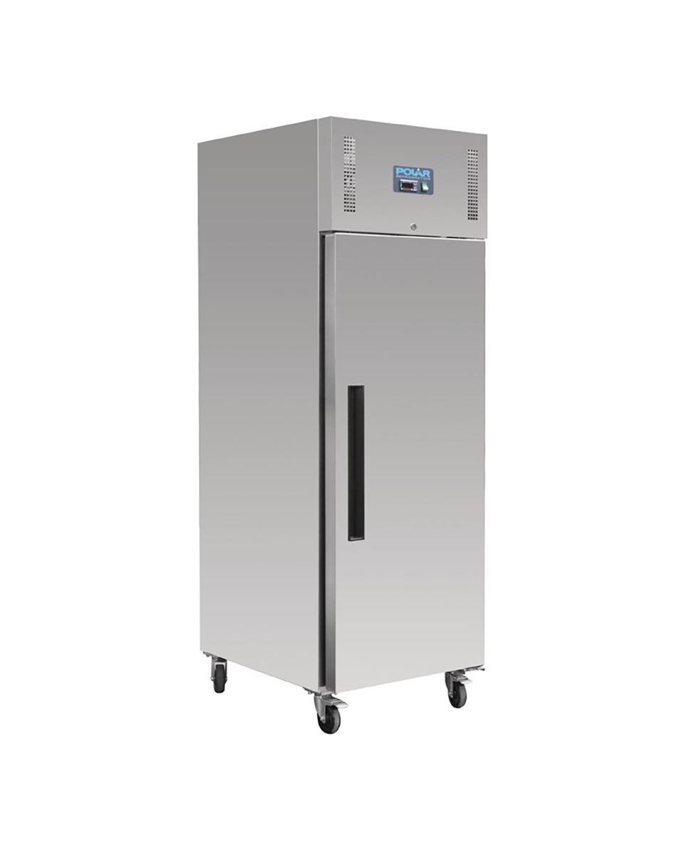 Réfrigérateur traiteur - 850 Litres - 1 porte - H 201 x 74 x 99 CM - 230 V - Inox - Polar - GL180