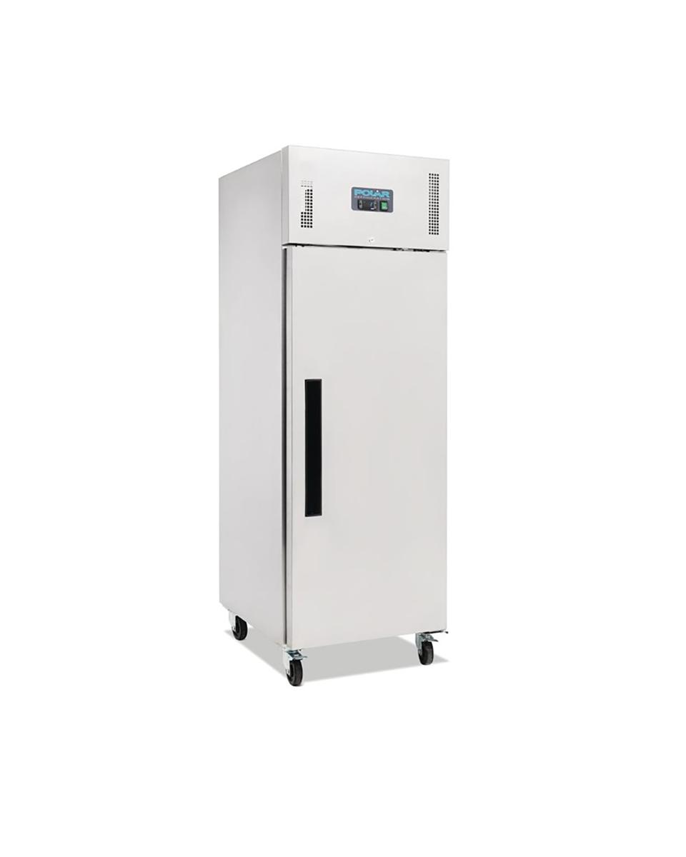 Réfrigérateur traiteur - 2/1 GN - 600 Litres - 1 porte - H 200 x 68 x 81,5 CM - 230 V - Inox - Polar - G592