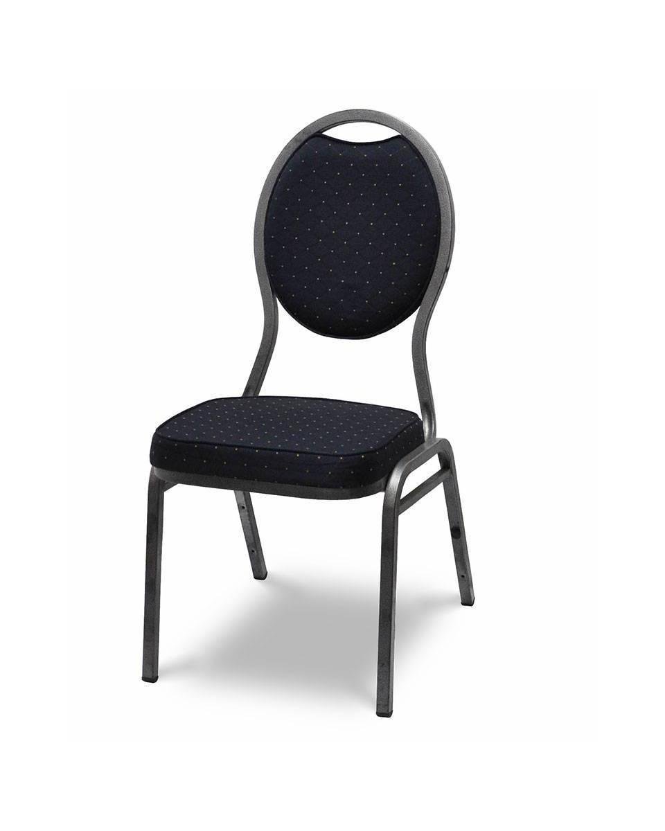 Chaise empilable / Chaise empilable - Havana Black - Hammertone - Promoline
