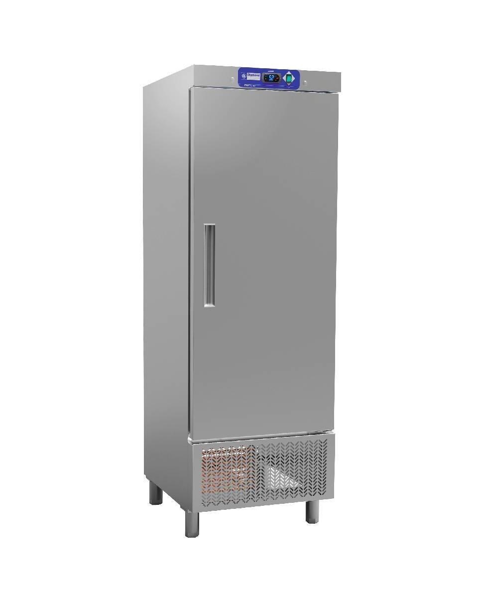 Réfrigérateur traiteur - 550 Litres - 1 porte - H 206,5 x 69 x 72 CM - Inox - Diamant - HD706/R2