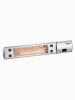 Chauffage de terrasse - Infrarouge - Aluminium - Fixation murale - H 10 x 61,5 x 6 CM - Bartscher - 825215