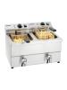 Friteuse - 2 x 8 Litres - Robinet de vidange - 230V - Bartscher - A150407