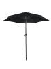 Parasol Mambo - Rond - Noir - Ø 300 cm - Ligne G