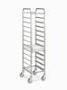 Regaalwagen - 20 x 1/1 GN - Acier Inoxydable - Diamant - CG120/B