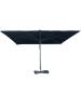 Parasol de marché Karin - Sans cantonnière - Noir - H 415 x L 400 x P 400 cm - G-Line