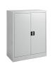 Classeur - Gris - H 100 x 80 x 42 CM - Avec serrure - FLC