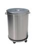 Poubelle - 95 litres - Couvercle - Roues - Diamant - PCR/105B