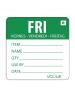 Etiquettes jour - Détachables - Friday - 500 pièces - H 4.9 x 6 CM - Vogue - L070