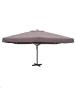 Parasol de marché Karin - Taupe - H 394 x L 500 x P 500 cm - G-Line