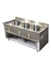 Cuisinière à gaz wok - 3 feux - Diamond - CHINA/3S