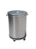 Poubelle - 50 litres - Couvercle - Roues - Diamant - PCR/50B