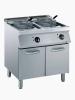 Friteuse - 2 x 15 Litres - Electrique - Cuve en Y - Robinet de vidange - Socle - Diamant - E17/F30A8-N