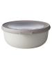 Bol - H 7 x Ø16 CM - Avec couvercle - Blanc - Mepal - Cirqula - 529973