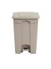 Poubelle à pédale - 45 Litres - H 60 x 40,5 x 39,5 CM - Polypropylène - Jantex - GH637