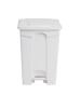 Poubelle - 45 Litres - Blanc - H 60 x 40,5 x 39,5 CM - Polypropylène - Jantex - DC709