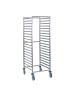 Regaalwagen - 20 x 2/1 GN - H 165 x 66 x 77,5 CM - Inox - Tournus - CG188