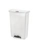 Poubelle à pédale - 90 Litres - Blanc - H 81,3 x 63,7 x 40,3 CM - Rubbermaid - CW594