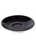 Plat - Ø11 CM - 6 pièces - Noir - Porcelaine de Maastricht - Bart Colour Cafe - 531366
