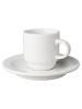 Kop en schotel - 14 CL - Smal - Wit - 6 stuks - Mammoet - Budgetline - 506946