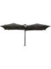 Parasol - Ensemble de 4 pièces - Housse de protection - Gris - 4 x L 250 x P 250 cm - G-Line