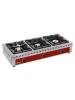 Brûleur gaz - 3 Brûleurs - Modèle de table - 7 + 5 + 7kW - Diamant - RF3G/Q