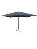 Parasol de marché Suzan - Noir - H 295 x L 400 x P 400 cm - G-Line