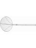 Cuillère à frire - Manche en fil de fer renforcé - Ø 22 cm - Acier inoxydable - Hendi - 640708