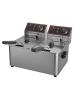 Friteuse - H 31,8 x 43,7 x 37,7 CM - 10 KG - 220 - 240 V - 2000 W - Inox - 5 Litres - Electrique - Caterchef - 688055