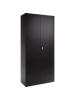 Classeur - Noir - H 180 x 80 x 38 CM - Avec serrure - FLC