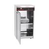 Warmhoudkast - H 85 x 45 x 45 CM - 30 KG - 220 - 240 V - 750 W - RVS - +30°C / +85°C - Caterchef - 688051