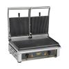 Grille de contact Majestic - H 28 x 56 x 40 CM - 45 KG - 380 - 415 V - 4000 W - Fonte - Striée - +0°C / +300°C - Roller Grill - 304062