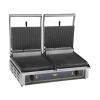Gril de contact Paninidouble - H 22 x 83,5 x 38,5 CM - 34 KG - 220 - 240 V - 3000 W - Fonte - Striée - +0°C / +300°C - Roller Grill - 304063