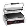 Grille de contact Sologrande - H 19,3 x 41 x 32 CM - 19 KG - 220-240 V - 2200 W - Fonte - Striée / Lisse - +50°C / +300°C - Caterchef - 688410
