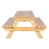 Picknicktafel - Zware Kwaliteit - Hout - H 79 x B 300 x D 165 CM - G-Line