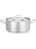 Poêle de cuisson - Basse - Couvercle - Ø24 cm - 4,8 litres - Hendi - Profi Line - 830406