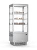 Vitrine réfrigérée - 1 porte - éclairage LED - 78 litres - inox - 230V - G-Line