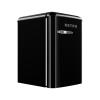 Réfrigérateur rétro - 120 litres - 1 porte - Statique - Noir - G-Line