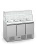 Saladette - 3-Deurs - 368 Liter - RVS - 230V - H 85 x B 136.5 x D 70 CM - G-Line