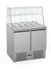 Saladette - 2 portes - 240 litres - Inox - 230 V - H 85 x L 90 x P 70 cm - G-Line