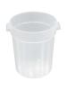 Conteneur alimentaire - Rond - 20 Litres - Polypropylène - H 37.5 CM - G-Line