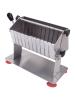 Worstsnijder - RVS - Horizontaal - 10 plakjes - 23 x 16.2 CM - G-Line