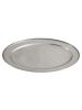 Plat - Ovale - acier inoxydable - L 25,4 x P 18,3 CM - G-Line