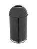 Poubelle - 50 litres - Noir mat - Acier inoxydable - G-Line