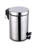 Poubelle à pédale - 20 litres - inox - G-Line