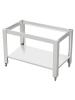 Socle pour four à pizza 85198 - Roulettes - acier inoxydable - G-Line