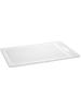 Planche à découper - Rainure à jus - Anneau de suspension - Blanche - Plastique - L 38,5 x P 26,5 cm - G-Line