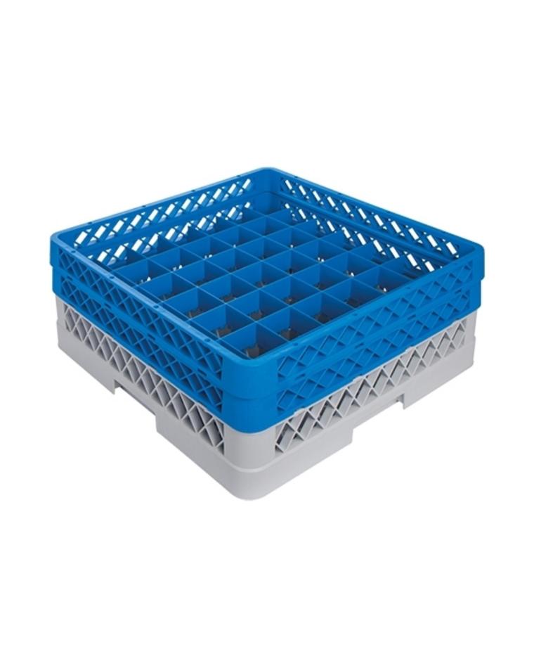 Panier bécher - H 18 x 50 x 50 CM - 0,01 KG - Polypropylène - Panier bécher - CaterRacks - CR4912