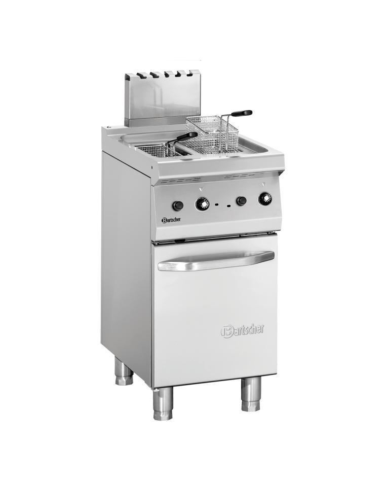 Friteuse à gaz - 2 x 7 litres - Bartscher - 2859251